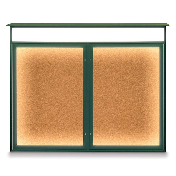 Open Faced Traditional Rounded Corkboard